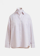 Twinset camicia oversize e top Janna a righe lilla con strass - YES SHOPCamicieESSENTIELJANNA-XXS2770148182771