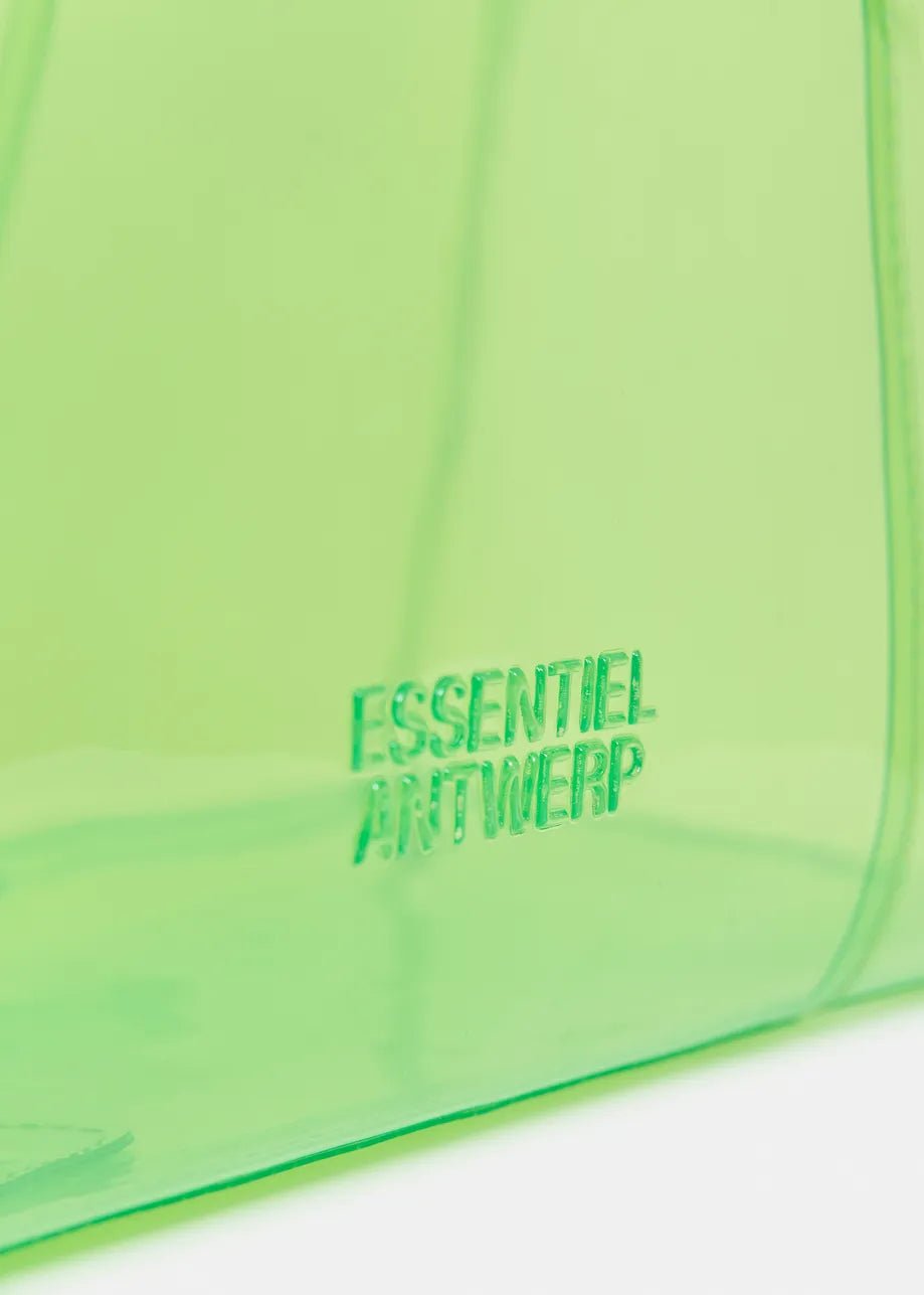 Borsa tote trasparente Jano verde con mini pochette - YES SHOPBorse a spallaESSENTIELJANO-Taglia unica2995930233771