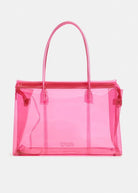 Borsa tote trasparente Jano fucsia con mini pochette - YES SHOPBorse a spallaESSENTIELJANO-Taglia unica9516930233771