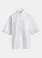 Camicia boxy Jasleen bianca con foulard rimovibile con applicazioni - YES SHOPCamicieESSENTIELJASLEEN-XXS2760148182771