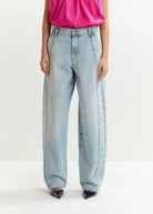 Jeans Jawel Rhinestone baloon con fascia strass - YES SHOPJeansESSENTIELJAWEL-RHINESTONE-W243050148182771