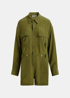 Tutina Jebba verde militare con maxi gonna sovrapposta - YES SHOPTute intereESSENTIELJEBBA-IT 34