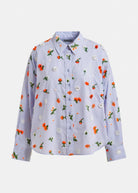 Camicia Jimena azzurra manica lunga con fiori paillettes - YES SHOPCamicieESSENTIELJIMENA-IT 347104157313771