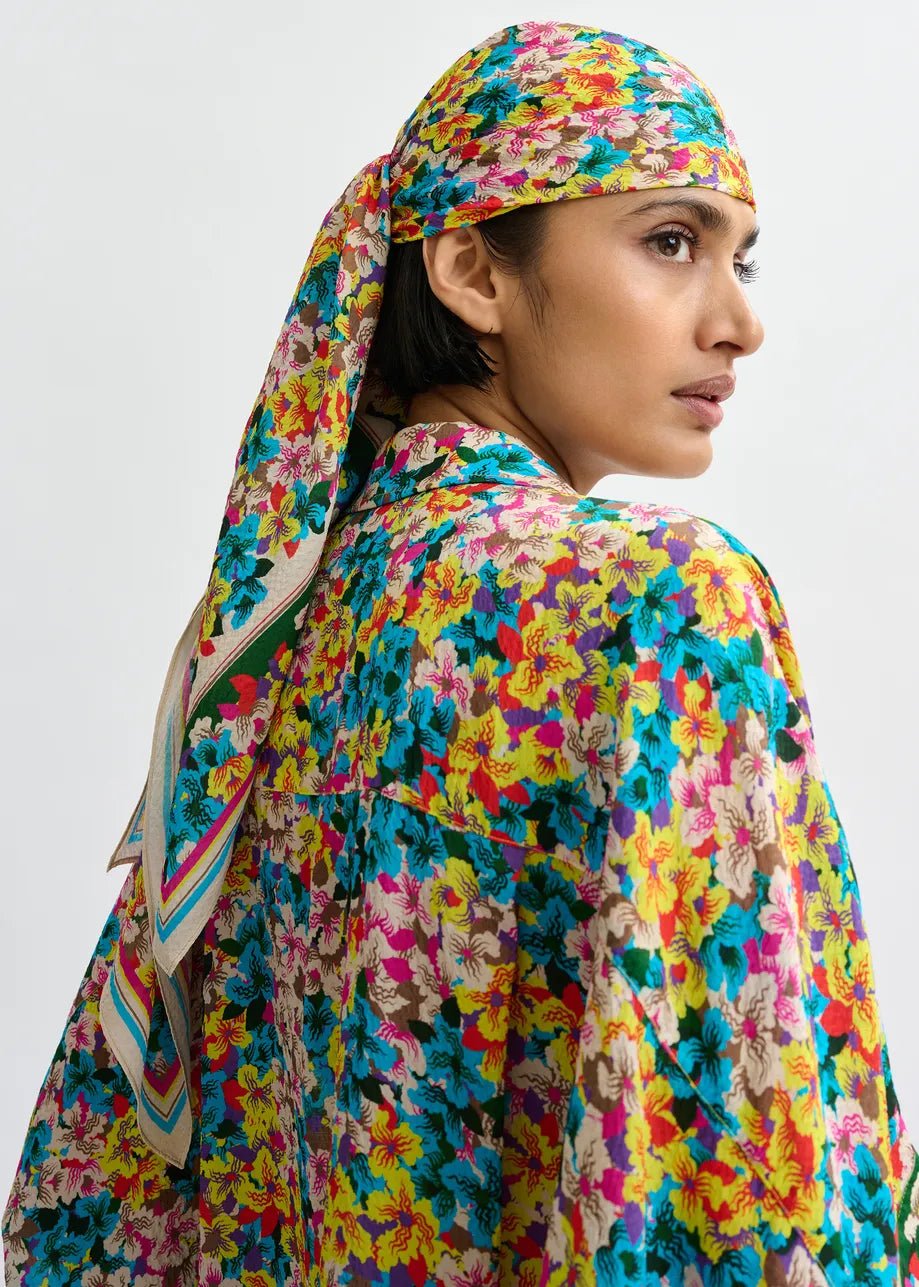 Camicia Jirt oversize stampa floreale - YES SHOPCamicieESSENTIELJIRT-Taglia unica8550148182771