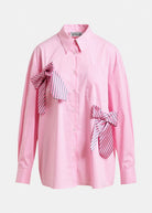 Camicia Jiwi oversize rosa a righe con fiocchi - YES SHOPCamicieESSENTIELJIWI-XXS4950148182771