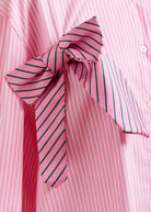 Camicia Jiwi oversize rosa a righe con fiocchi - YES SHOPCamicieESSENTIELJIWI-XXS4950148182771