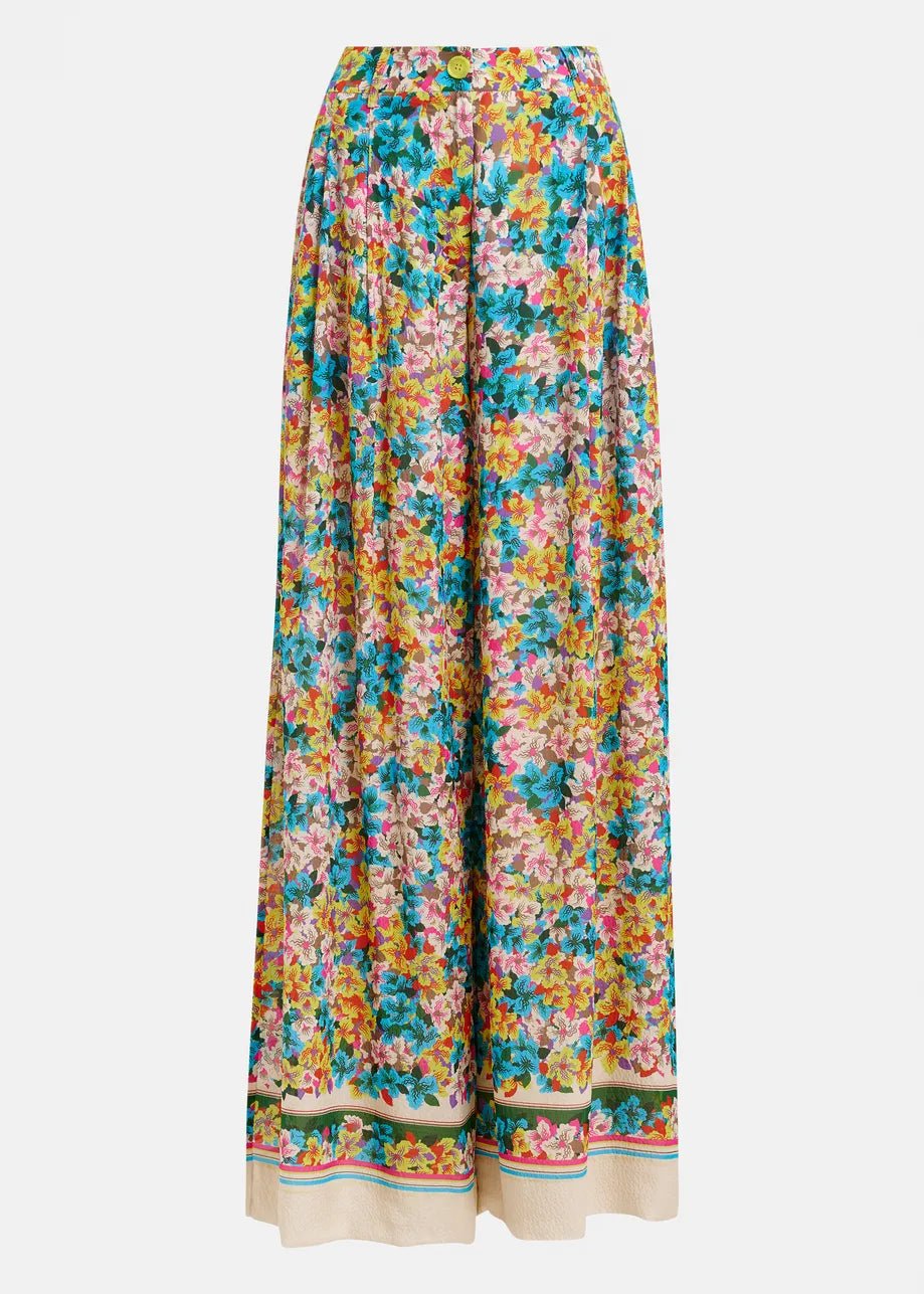 Pantalone Joek stampa floreale wide leg - YES SHOPPantaloniESSENTIELJOEK-IT 347450148182771