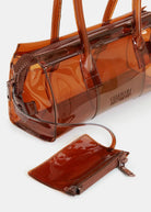 Borsa Joway trasparente marrone con mini pochette - YES SHOPBorse a spallaESSENTIELJOWAY-Taglia unica7416930233771