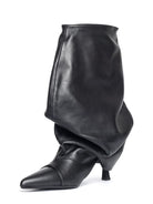 Stivale Karmel nero con drappeggio - YES SHOPStivalettiGISEL MOIRE'KARMEL-IT 367860700160971