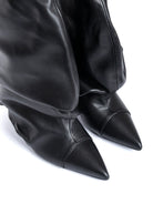 Stivale Karmel nero con drappeggio - YES SHOPStivalettiGISEL MOIRE'KARMEL-IT 367860700160971