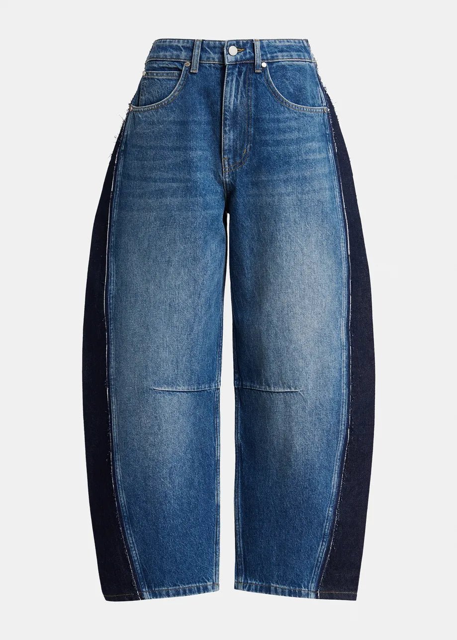 Jeans Kashba barrel leg con banda laterale - YES SHOPJeansESSENTIELKASHBA-W245717892258871