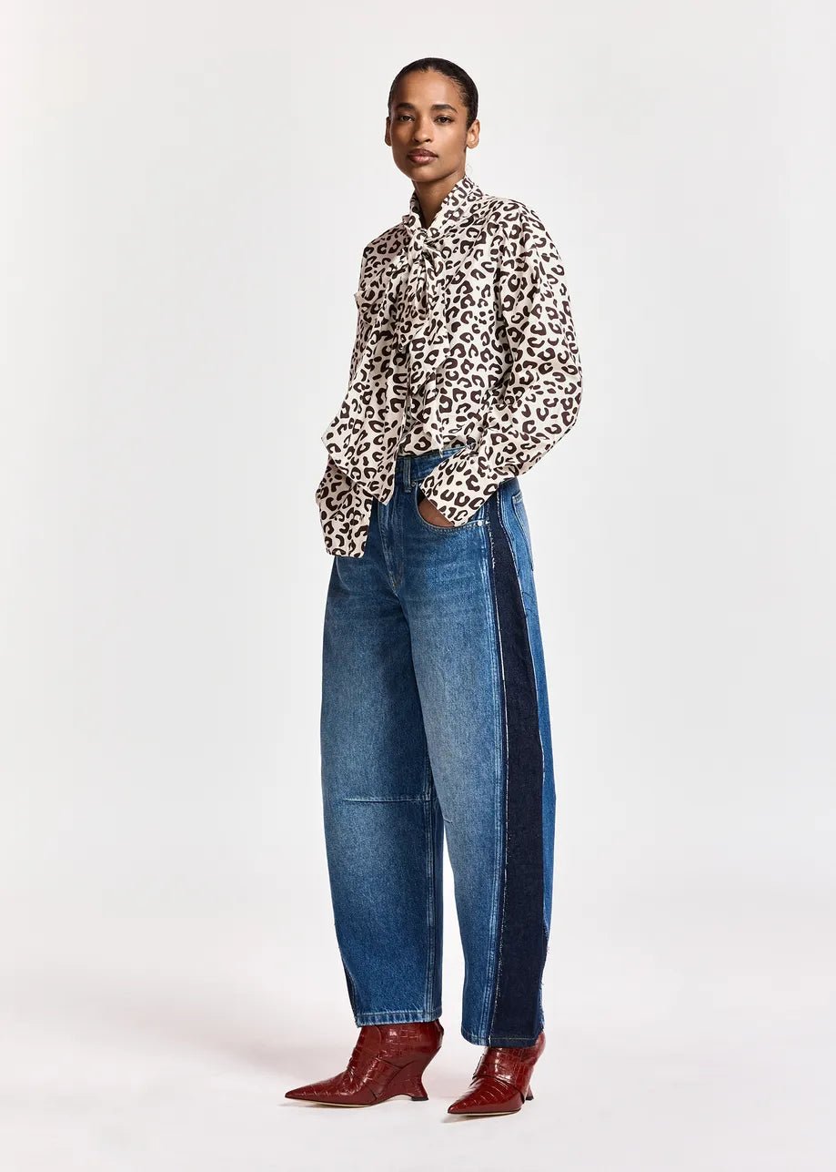 Jeans Kashba barrel leg con banda laterale - YES SHOPJeansESSENTIELKASHBA-W245717892258871