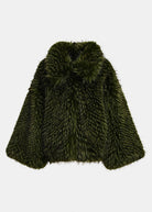 Giacca Kastanje oversize verde in pelliccia sintetica - YES SHOPGiaccheESSENTIELKASTANJE-07457892258871