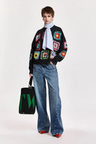 Jeans Kast wide leg con catena gioiello - YES SHOPJeansESSENTIELKAST-W247991792258871