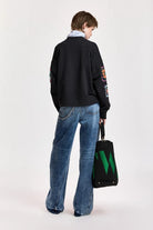 Jeans Kast wide leg con catena gioiello - YES SHOPJeansESSENTIELKAST-W247991792258871