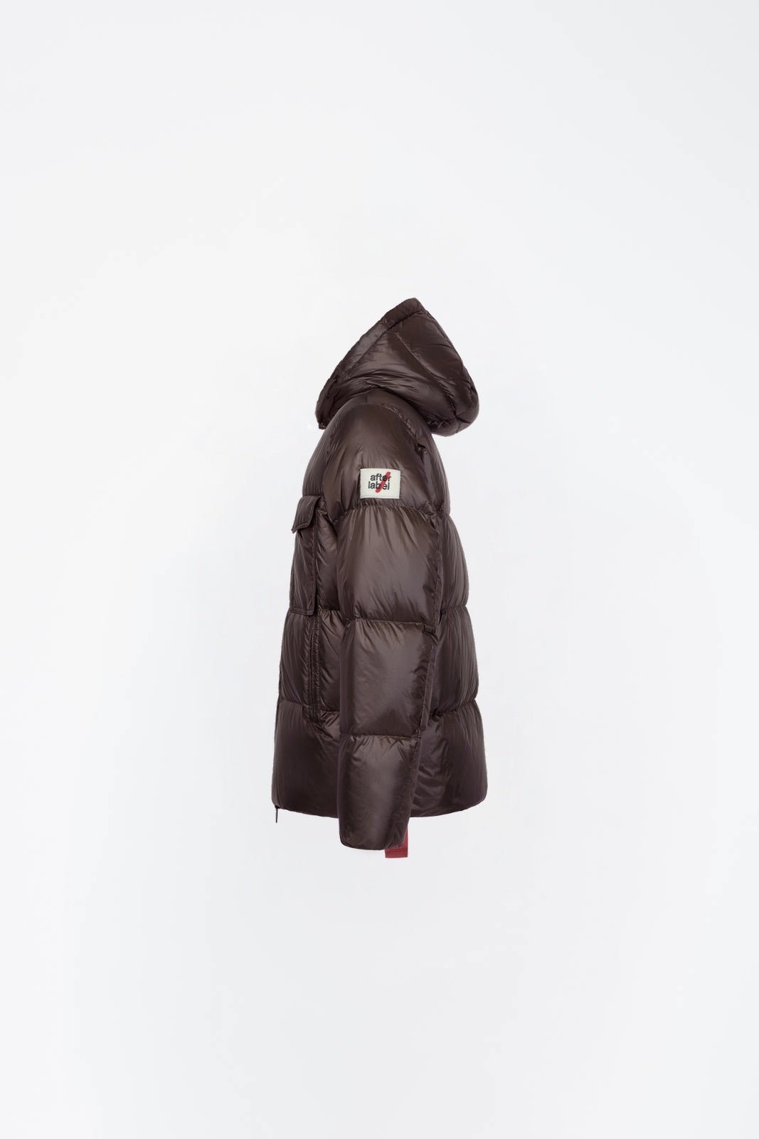 Piumino Katalla cacao con capuccio removibile - YES SHOPPiuminiAFTERLABELKATALLA N051-XXS