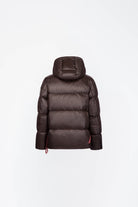 Piumino Katalla cacao con capuccio removibile - YES SHOPPiuminiAFTERLABELKATALLA N051-XXS