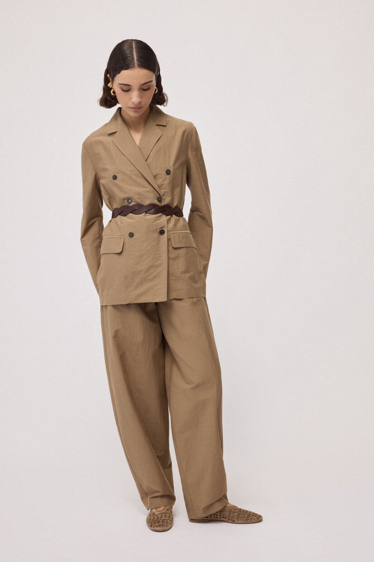 Pantalone rhum in cotone balloon - YES SHOPPantaloniOTTOD'AMEDP0025-IT 348730711323771