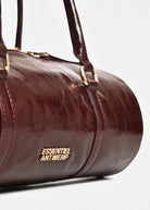 Borsa Kenneth a cilindro bordeaux lucida - YES SHOPBorse a spallaESSENTIELKENNETH-Taglia unica8647892258871