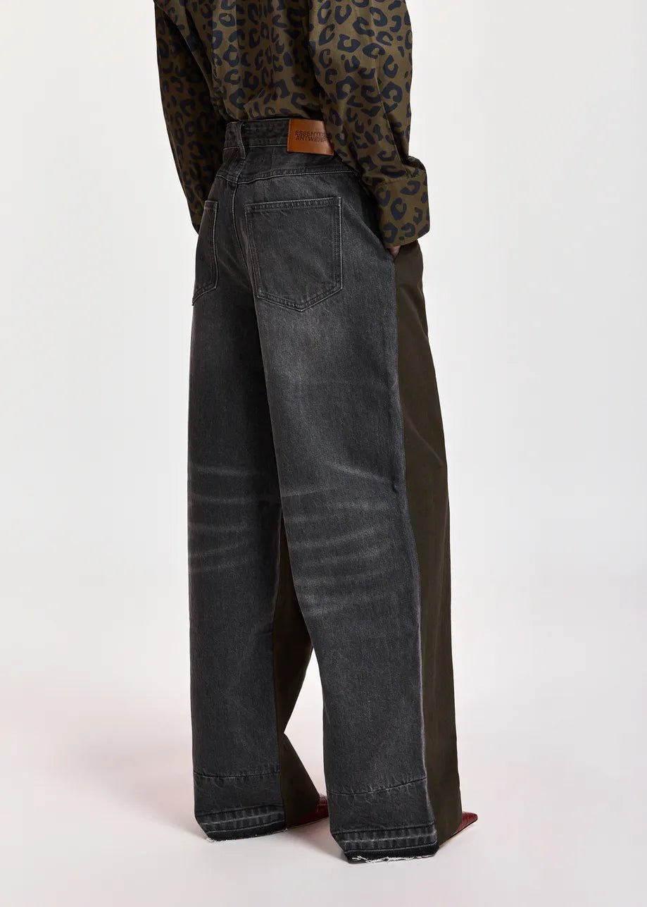 Pantalone Kisp mix jeans grigio e verde - YES SHOPPantaloniESSENTIELKRISP-IT 346102792258871