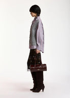 Camicia Kute a quadri azzurra con gilet in lana sovrapposto - YES SHOPCamicieESSENTIELKUTE-02627892258871