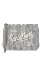 Pochette Aline Wool Herringbone spigata grigia - YES SHOPPochetteMC2 SAINT BARTHALI0022/00283M-Taglia unica