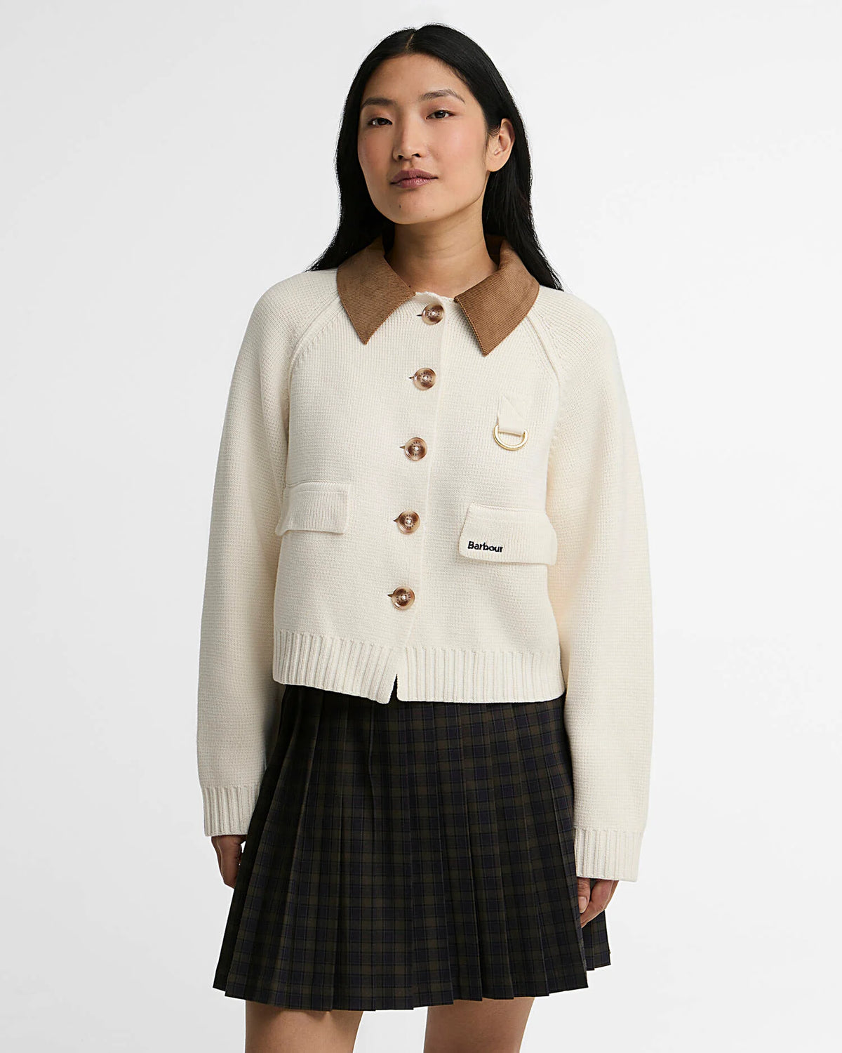 Giacca in maglia Alverstone panna - YES SHOPCardiganBARBOURLKN1794CR31-6