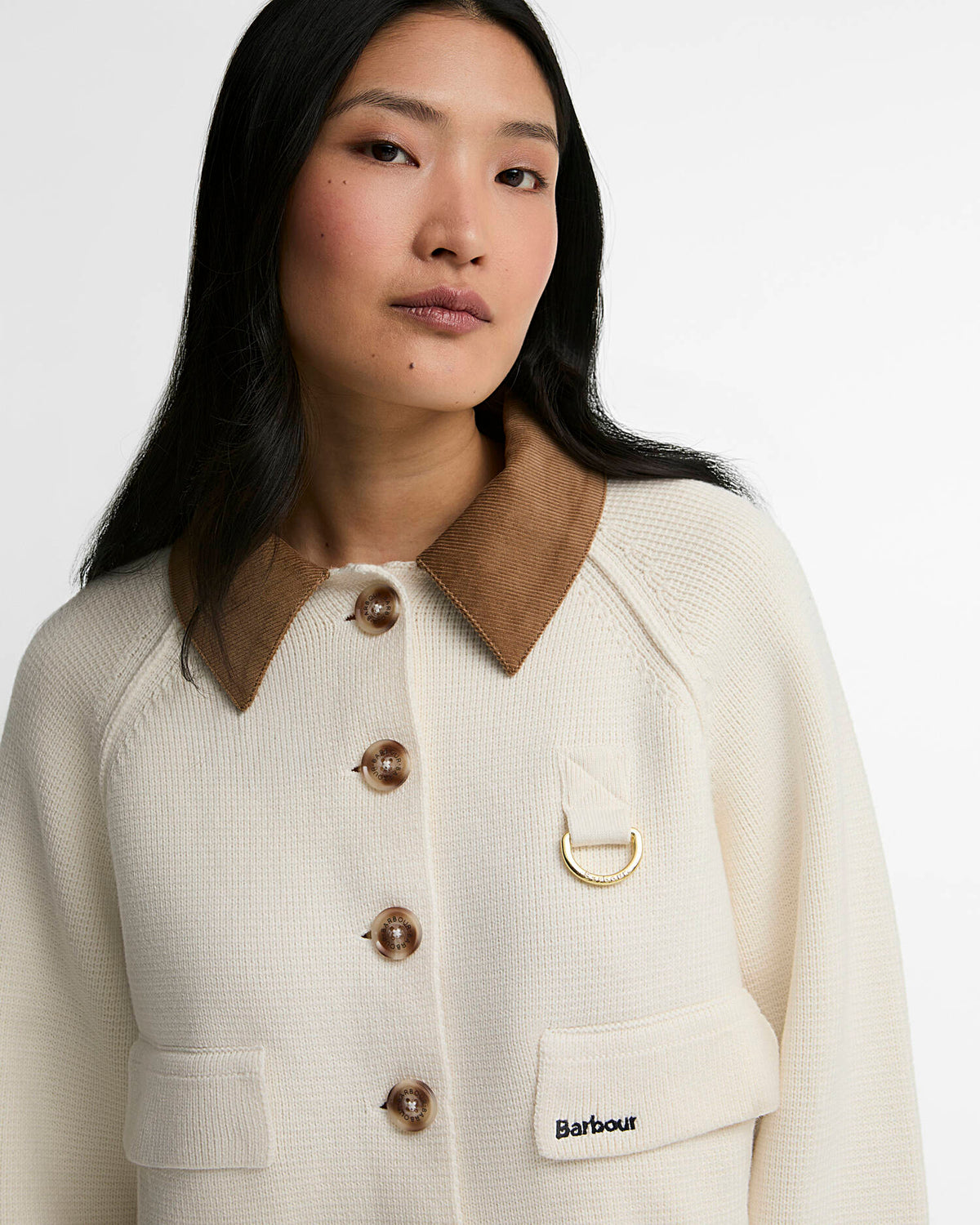 Giacca in maglia Alverstone panna - YES SHOPCardiganBARBOURLKN1794CR31-6