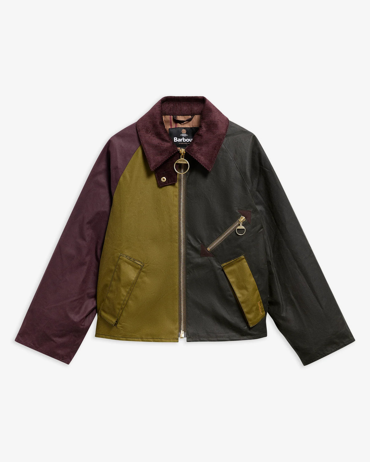 Giacca Arlene Wax color block - YES SHOPGiaccheBARBOURLWX1482/OL33/ARLENE-0