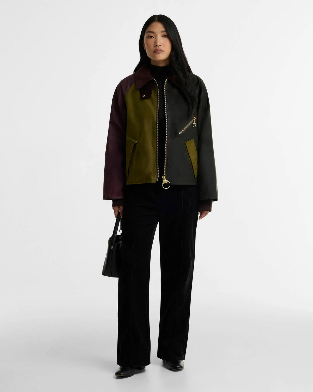 Giacca Arlene Wax color block - YES SHOPGiaccheBARBOURLWX1482/OL33/ARLENE-0