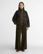 Giacca Irene wax in tartan verde - YES SHOPGiaccheBARBOURLWX1557/OL71/IRENE-08003596669871