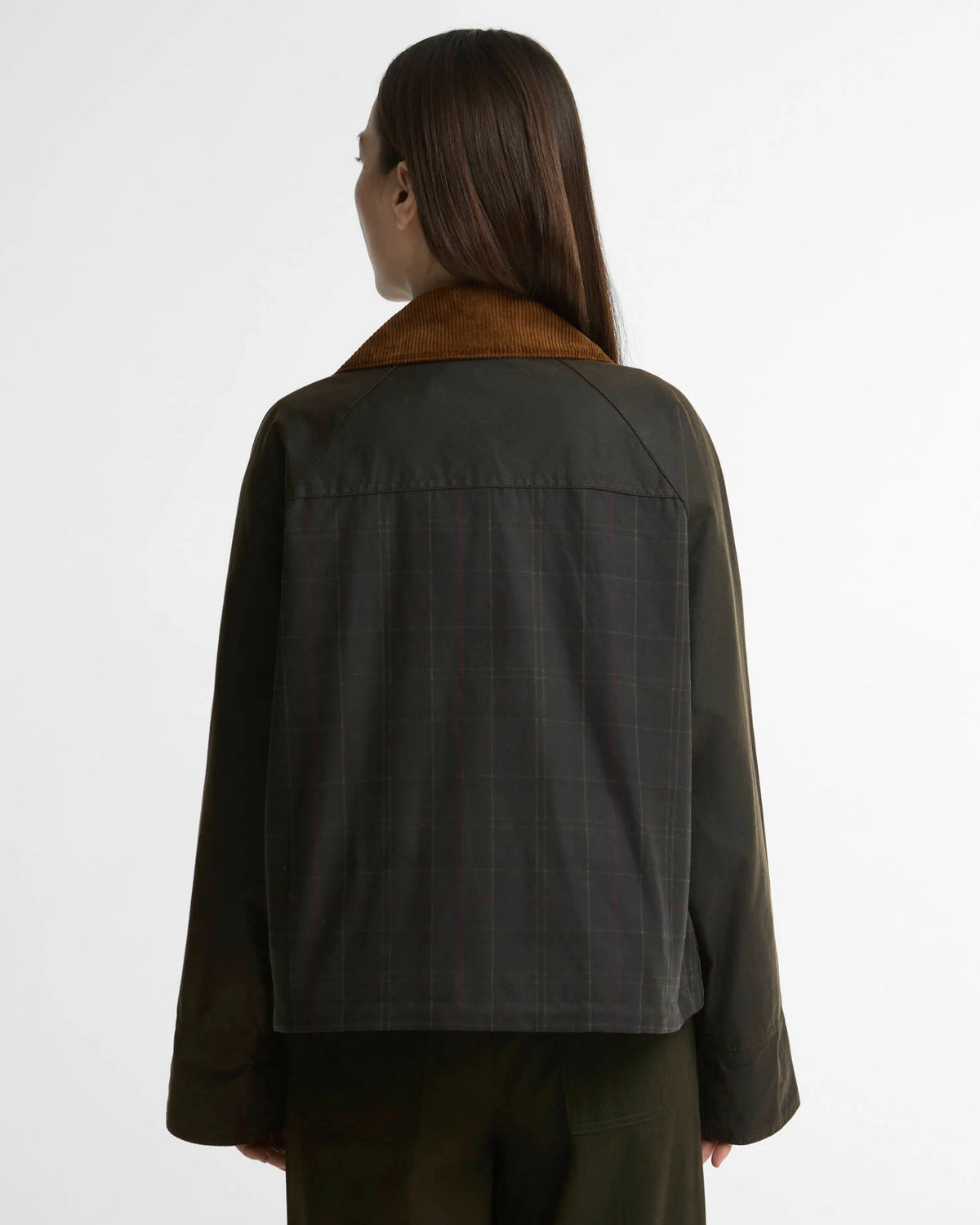 Giacca Irene wax in tartan verde - YES SHOPGiaccheBARBOURLWX1557/OL71/IRENE-08003596669871