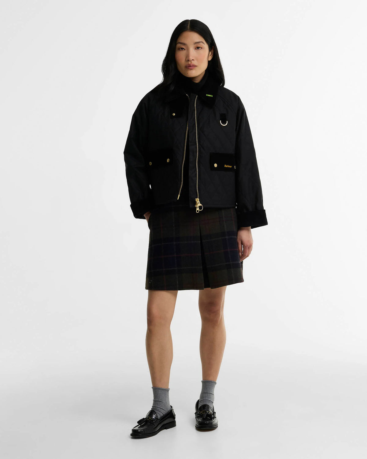Giacca trapuntata Icon Spey Wax nero - YES SHOPGiaccheBARBOURLWX1580/BK71/ICON-0
