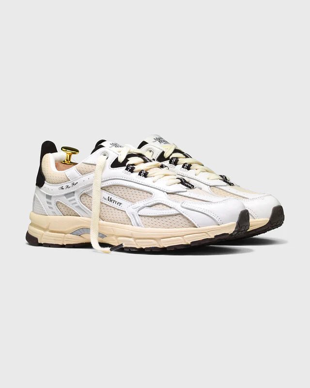 Sneakers Re - run vintage nappa bianco e marrone - YES SHOPSneakersTHE MERCERME261004-IT 397649583924771