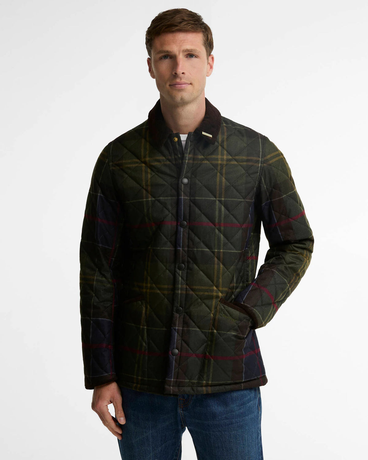 Giacca trapuntata Liddesdale in tartan Icons - YES SHOPGiubbottiBARBOURMQU1909TN14-XXS9599954952971