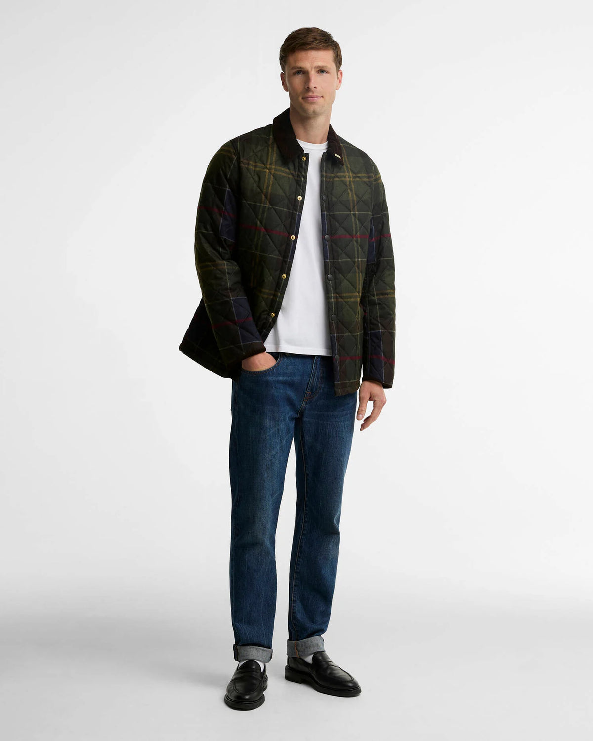 Giacca trapuntata Liddesdale in tartan Icons - YES SHOPGiubbottiBARBOURMQU1909TN14-XXS9599954952971