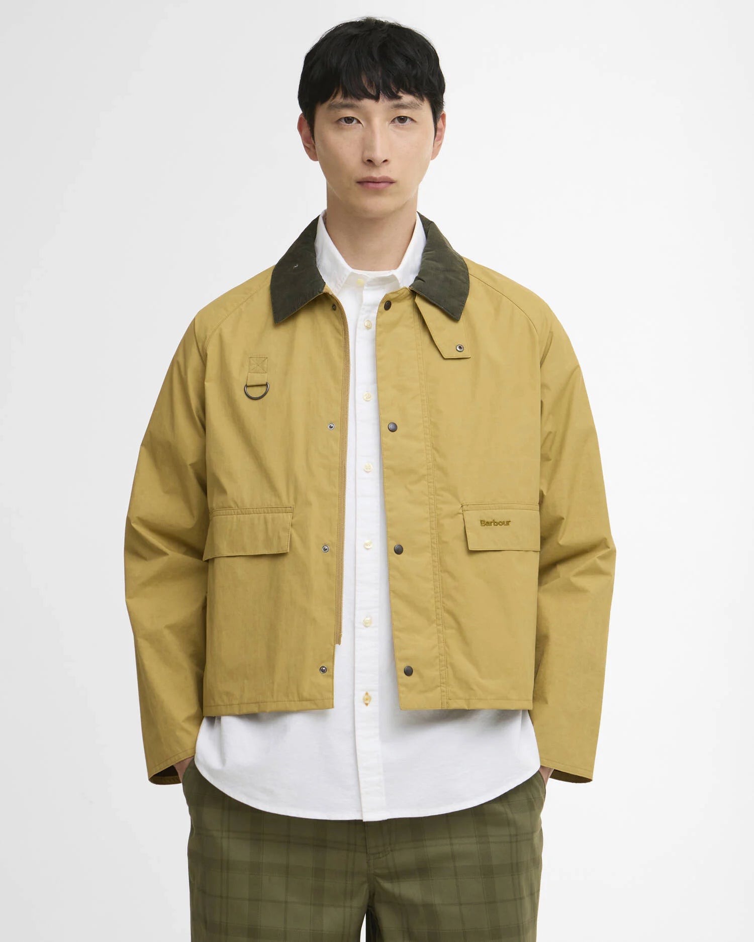 Giacca antipioggia Ripstop Spey golden green - YES SHOPGiubbottiBARBOURMSP0174YE9140-IT 347009408182771