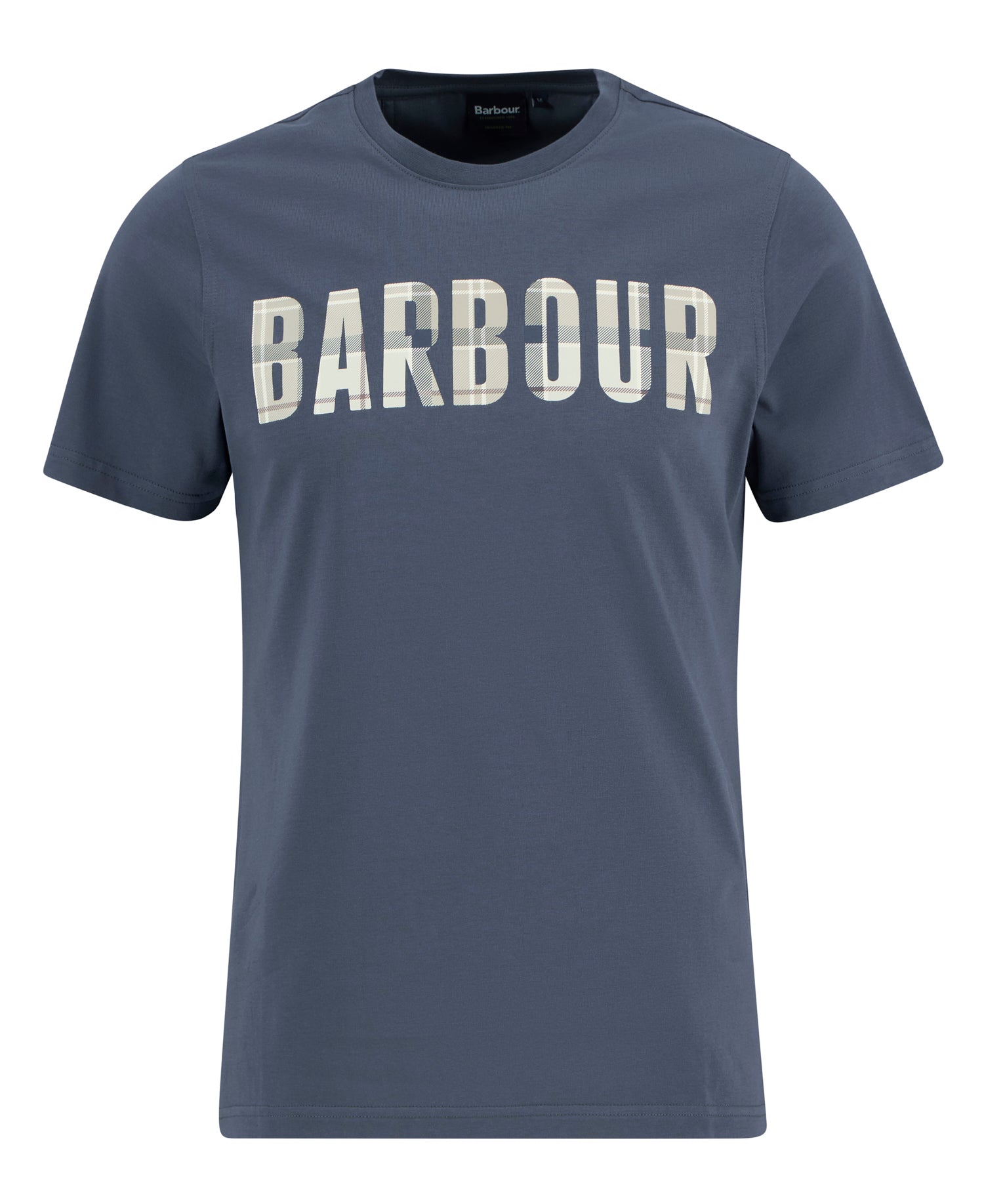 T-shirt Thurford blu con logo check - YES SHOPT-shirtBARBOURMTS1275NY51-XXS1261331776771
