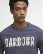 T-shirt Thurford blu con logo check - YES SHOPT-shirtBARBOURMTS1275NY51-XXS1261331776771