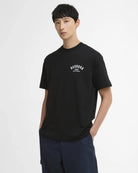 T-shirt oversize con stampa "1946" - YES SHOPT-shirtBARBOURMTS1574BK31-IT 341219408182771
