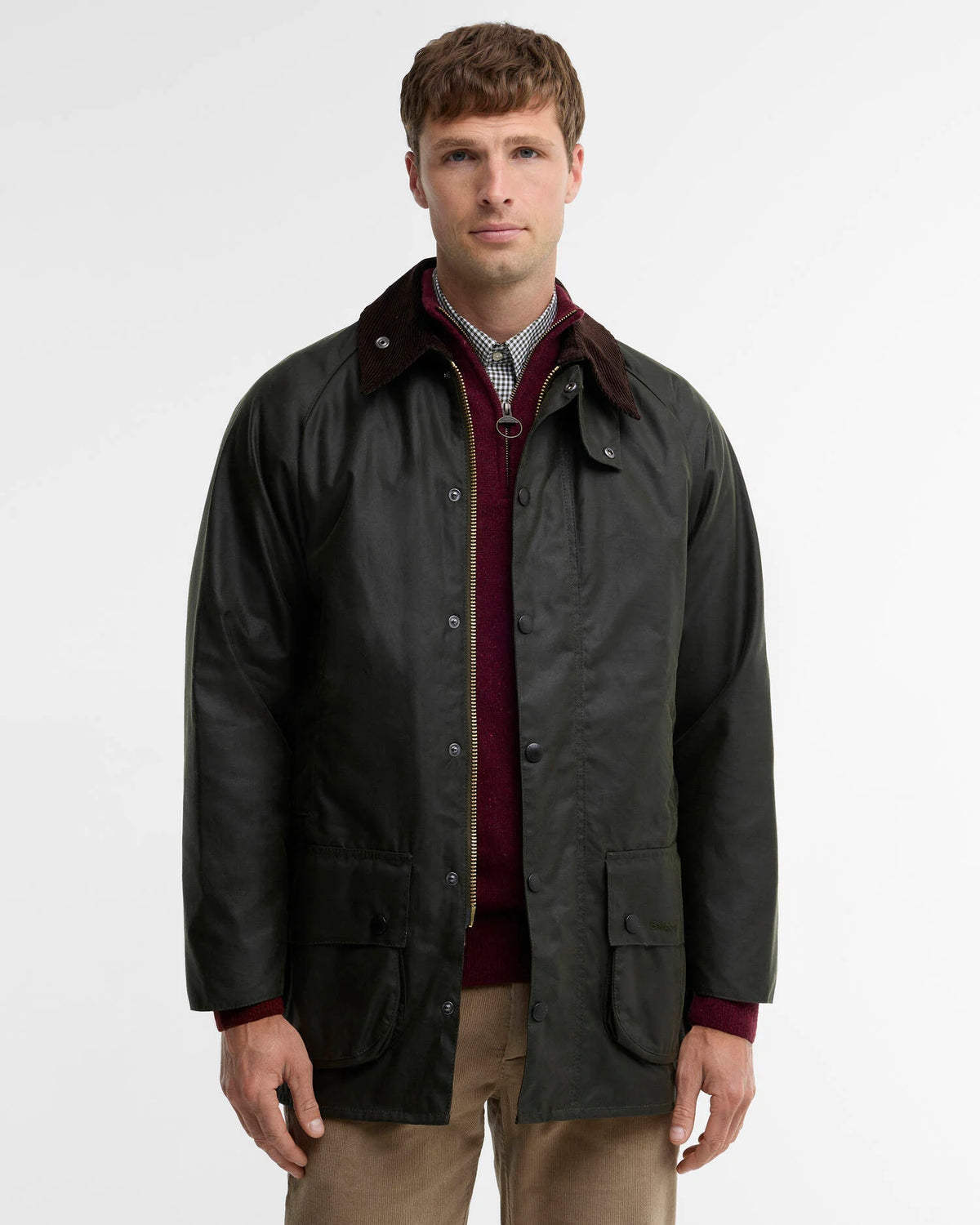 Giacca Beaufort wax olive - YES SHOPGiubbottiBARBOURMWX0017 OL99-IT 346669865569871