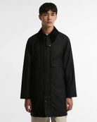 Giacca Spey Wax nera lunga - YES SHOPGiaccheBARBOURMWX2594 BK71-IT 343279865569871