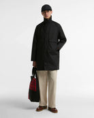 Giacca Spey Wax nera lunga - YES SHOPGiaccheBARBOURMWX2594 BK71-IT 343279865569871