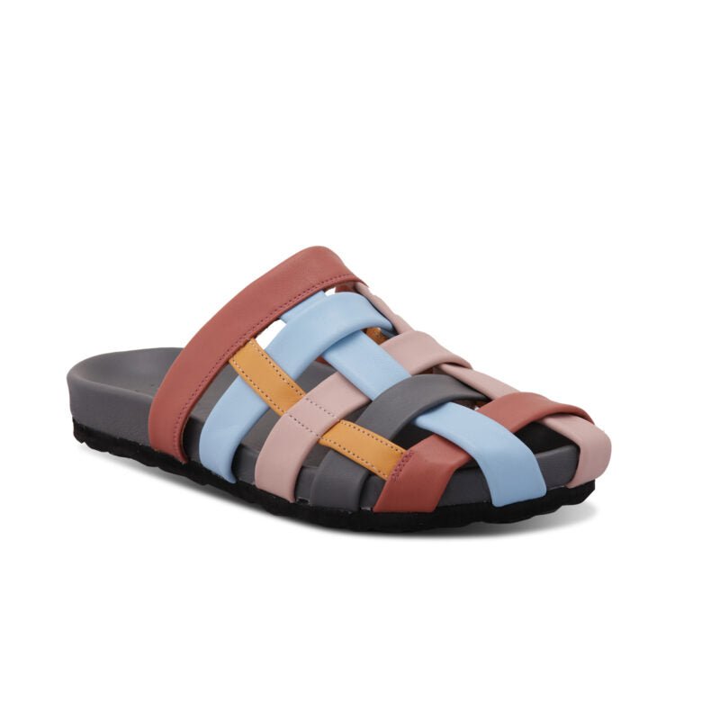 Ciabatta Madeira in nappa multicolor - YES SHOPMules e ZoccoliLAGOAMADEIRA-IT 351499908162771