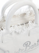 Borsa Colette in canvas di cotone bianca con logo strass - YES SHOPBorse crossbodyMC2 SAINT BARTHCOL0001/02571L-Taglia unica5035104964771