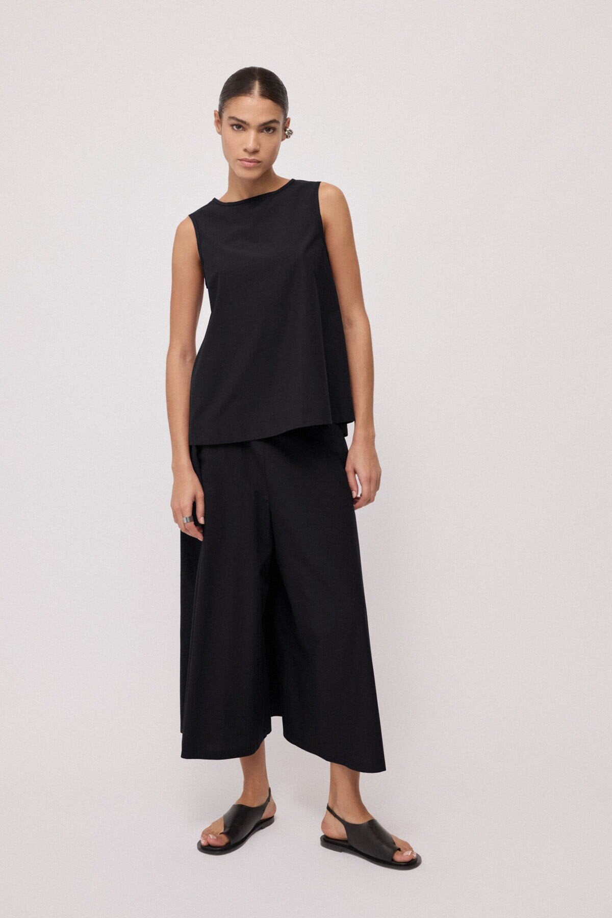 Panta-Gonna alla caviglia nero - YES SHOPPantaloniOTTOD'AMEDP9991-IT 345899611323771