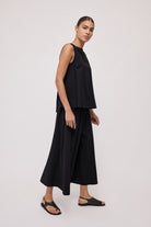 Panta-Gonna alla caviglia nero - YES SHOPPantaloniOTTOD'AMEDP9991-IT 345899611323771