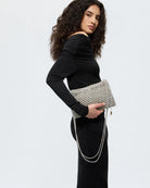 Maxi Pochette Penelope Crystal con tracolla - YES SHOPPochetteHIBOURAMAPENELOPE-Taglia unica4439185235771