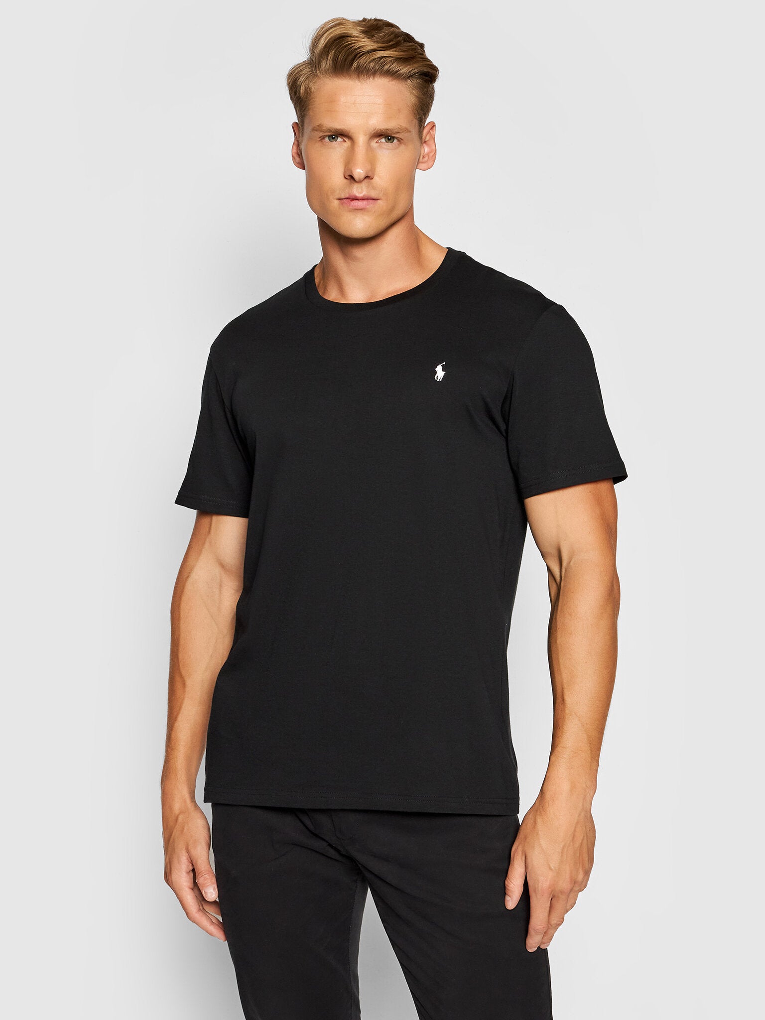 T-shirt nera con logo classic - YES SHOPT-shirtPOLO RALPH LAUREN714844756-XXS7108822655771