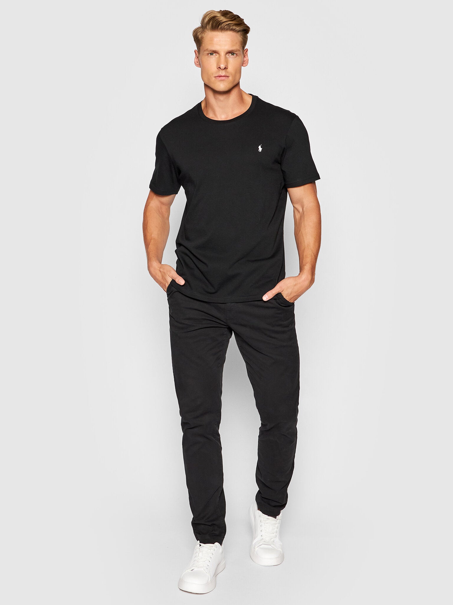 T-shirt nera con logo classic - YES SHOPT-shirtPOLO RALPH LAUREN714844756-XXS7108822655771